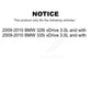 Mpulse Front Disc Brake Pads Wear Sensor (2 Pack) For 2009-2010 BMW 328i xDrive 335i 3.0L with KSE-100024