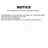 Mpulse Front Disc Brake Pads Wear Sensor (2 Pack) For Audi TT Quattro RS Seat Ateca KSE-100079