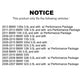 Mpulse Front Rear Disc Brake Pads Wear Sensor (4 Pack) For BMW 328i 335i 128i 135i 335d 135is 323i 130i KSE-100142