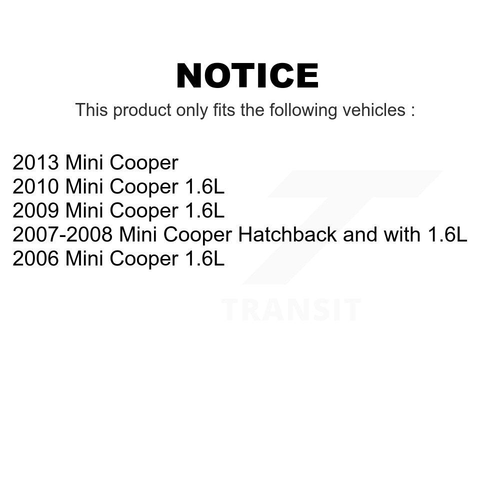 Mpulse Rear Disc Brake Pads Wear Sensor (2 Pack) For Mini Cooper KSE-100259