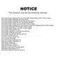 Front Rear Semi-Metallic Brake Pads Kit For Dodge Charger Chrysler 300 Challenger Jeep Grand Cherokee Magnum KSM-100063
