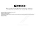 Front Rear Semi-Metallic Brake Pads Kit For Ford Fusion Lincoln MKZ Police Responder Hybrid SSV Plug-In KSM-100209