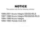 Front Rear Semi-Metallic Brake Pads Kit For Acura Integra Honda Civic KSM-100273