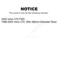 Front Rear Semi-Metallic Brake Pads Kit For Volvo C70 V70 KSM-100274