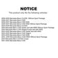 Front Rear Semi-Metallic Brake Pads Kit For Mercedes-Benz C240 CLK350 C320 C280 CLK320 C350 KSM-100388