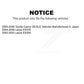 Front Rear Semi-Metallic Brake Pads Kit For Toyota Camry Lexus ES330 ES300 KSM-100398