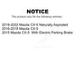Front Rear Semi-Metallic Brake Pads Kit For Mazda CX-5 KSM-100459