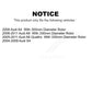 Front Rear Semi-Metallic Brake Pads Kit For Audi A6 Quattro S4 A4 KSM-100489