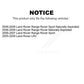 Front Rear Ceramic Brake Pads Kit For Land Rover Range Sport LR3 KTC-100065