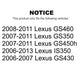 Front Rear Ceramic Brake Pads Kit For Lexus GS350 IS350 GS430 GS450h GS460 KTC-100072