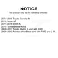 Front Rear Ceramic Brake Pads Kit For Scion Toyota tC Matrix Pontiac Vibe Corolla iM KTC-100109
