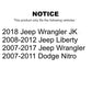 Front Rear Ceramic Brake Pads Kit For Jeep Wrangler Liberty Dodge Nitro JK KTC-100117