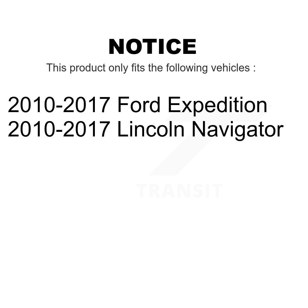 Front Rear Ceramic Brake Pads Kit For 2010-2017 Ford Expedition Lincoln Navigator KTC-100197