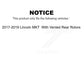 Front Rear Ceramic Brake Pads Kit For 2017-2019 Lincoln MKT With Vented Rotors KTC-100261