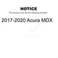 Front Rear Ceramic Brake Pads Kit For 2017-2020 Acura MDX KTC-100290