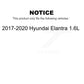 Front Rear Ceramic Brake Pads Kit For 2017-2020 Hyundai Elantra 1.6L KTC-100312