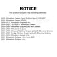 Front Rear Ceramic Brake Pads Kit For Mitsubishi Galant Eclipse Chrysler Sebring Dodge Stratus KTC-100443