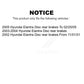 Front Rear Ceramic Brake Pads Kit For Hyundai Elantra Disc rear brakes KTC-100491