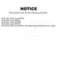 Front Rear Ceramic Brake Pads Kit For Lexus RX350 RX450h RX350L RX450hL KTC-100514
