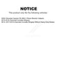 Front Rear Ceramic Brake Pads Kit For Chevrolet Corvette Camaro KTC-100573