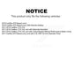 Front Rear Ceramic Brake Pads Kit For Cadillac CTS ATS KTC-100637