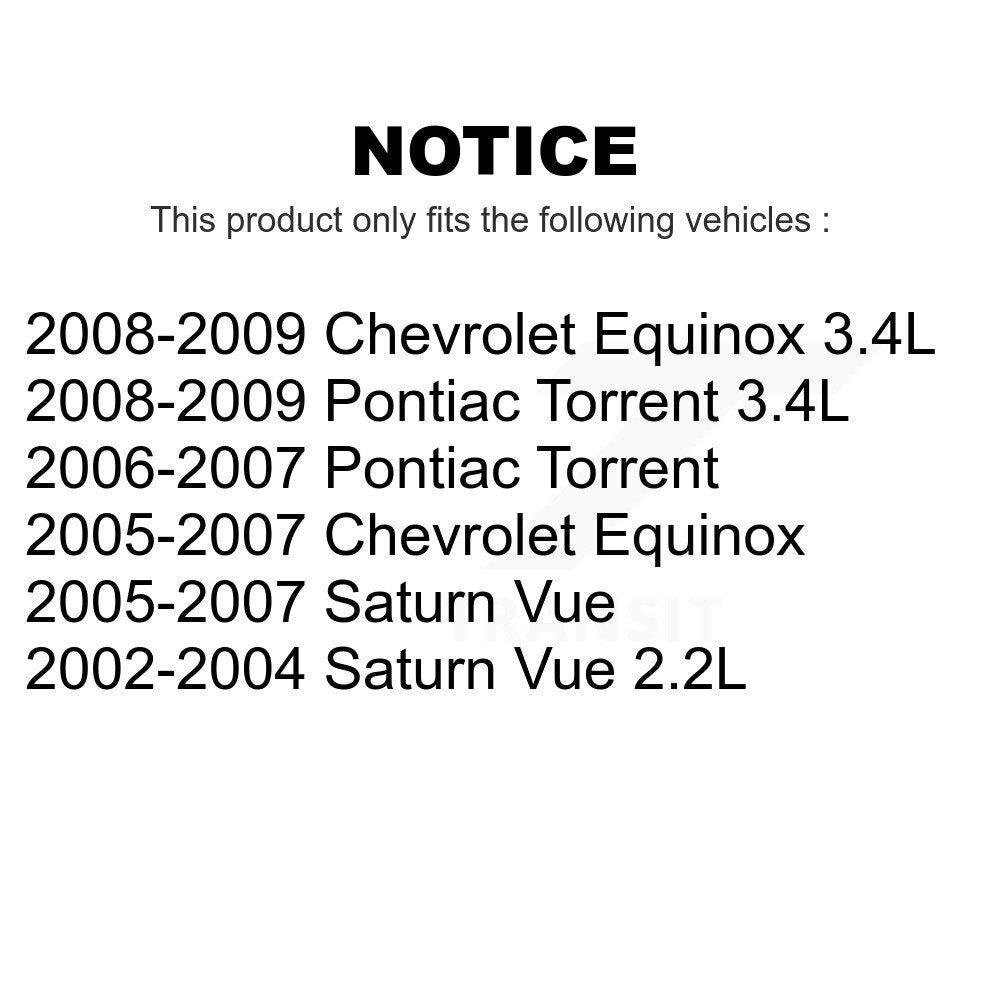 Front Suspension Control Arm And Ball Joint Assembly Stabilizer Bar Link Kit For Chevrolet Equinox Saturn Vue Pontiac Torrent KTR-100228