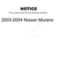 Front Suspension Control Arm And Ball Joint Assembly Steering Tie Rod End Stabilizer Bar Link Kit (8Pc) For 2003-2004 Nissan Murano KTR-100463