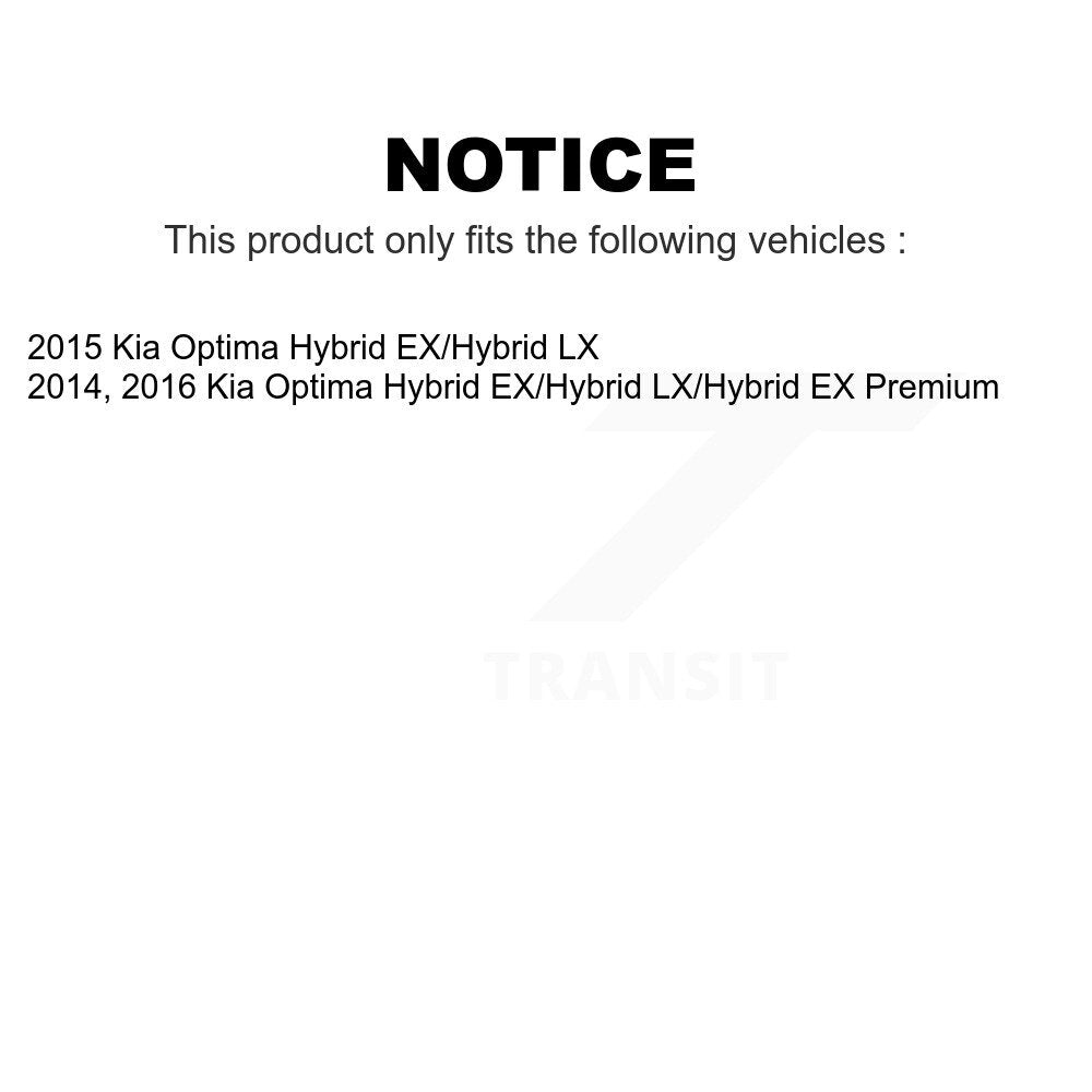Front Suspension Control Arm And Ball Joint Assembly Steering Tie Rod End Stabilizer Bar Link Kit (8Pc) For Kia Optima KTR-100575