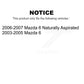 Front Suspension Control Arm And Ball Joint Assembly Steering Tie Rod End Stabilizer Bar Link Kit (8Pc) For Mazda 6 KTR-100620