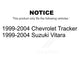 Front Suspension Stabilizer Bar Link Pair For 1999-2004 Chevrolet Tracker Suzuki Vitara KTR-100688
