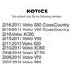 Front Suspension Stabilizer Bar Link Pair For Volvo XC60 S60 XC70 S80 XC90 V60 V70 Cross Country KTR-100708