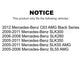 Front Suspension Stabilizer Bar Link Pair For Mercedes-Benz SLK350 SLK280 SLK300 SLK55 AMG SL55 C63 KTR-100775