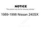 Front Suspension Stabilizer Bar Link Pair For 1989-1998 Nissan 240SX KTR-100832