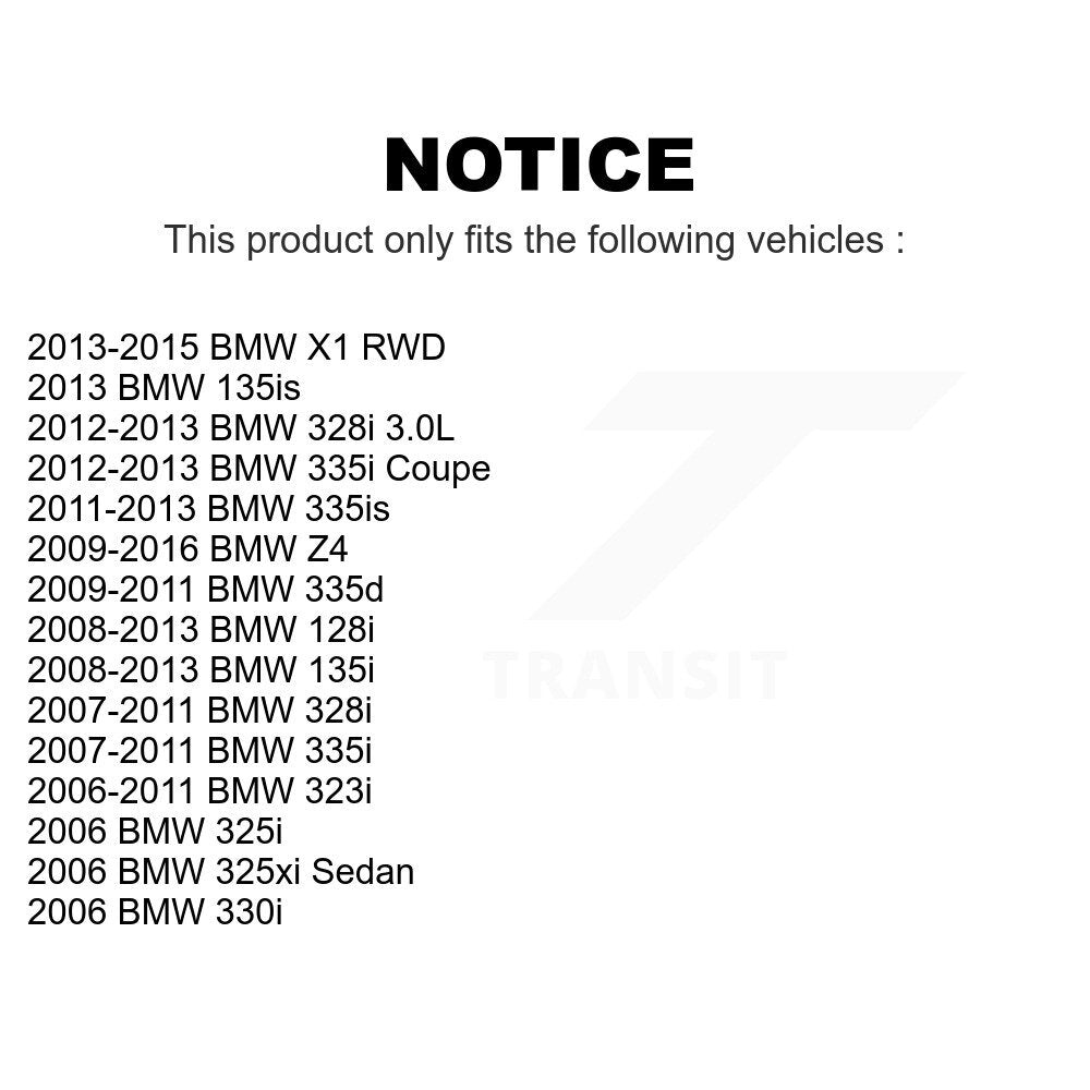 Front Suspension Stabilizer Bar Link Kit For BMW 328i 335i X1 325i 128i 330i Z4 135i 325xi 335d 335is 135is 323i KTR-100838