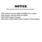 Rear Suspension Stabilizer Bar Link Pair For Subaru Forester Impreza KTR-100947