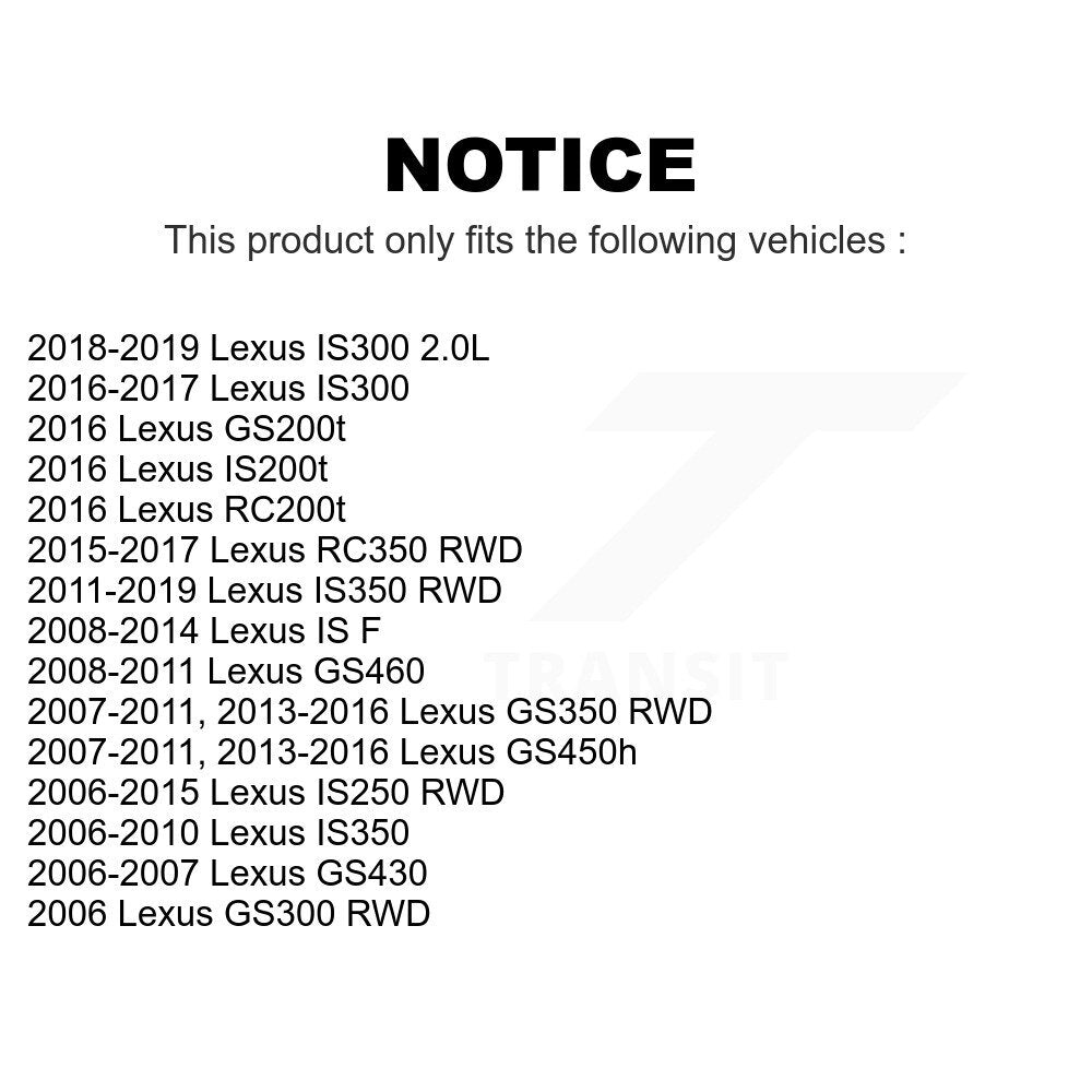 Front Suspension Ball Joints Kit For Lexus IS250 GS350 IS350 IS300 GS300 IS200t RC350 GS450h GS430 IS F RC200t GS460 GS200t KTR-101279