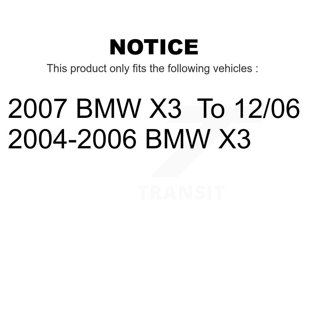 Front Suspension Ball Joints Pair For BMW X3 KTR-101288