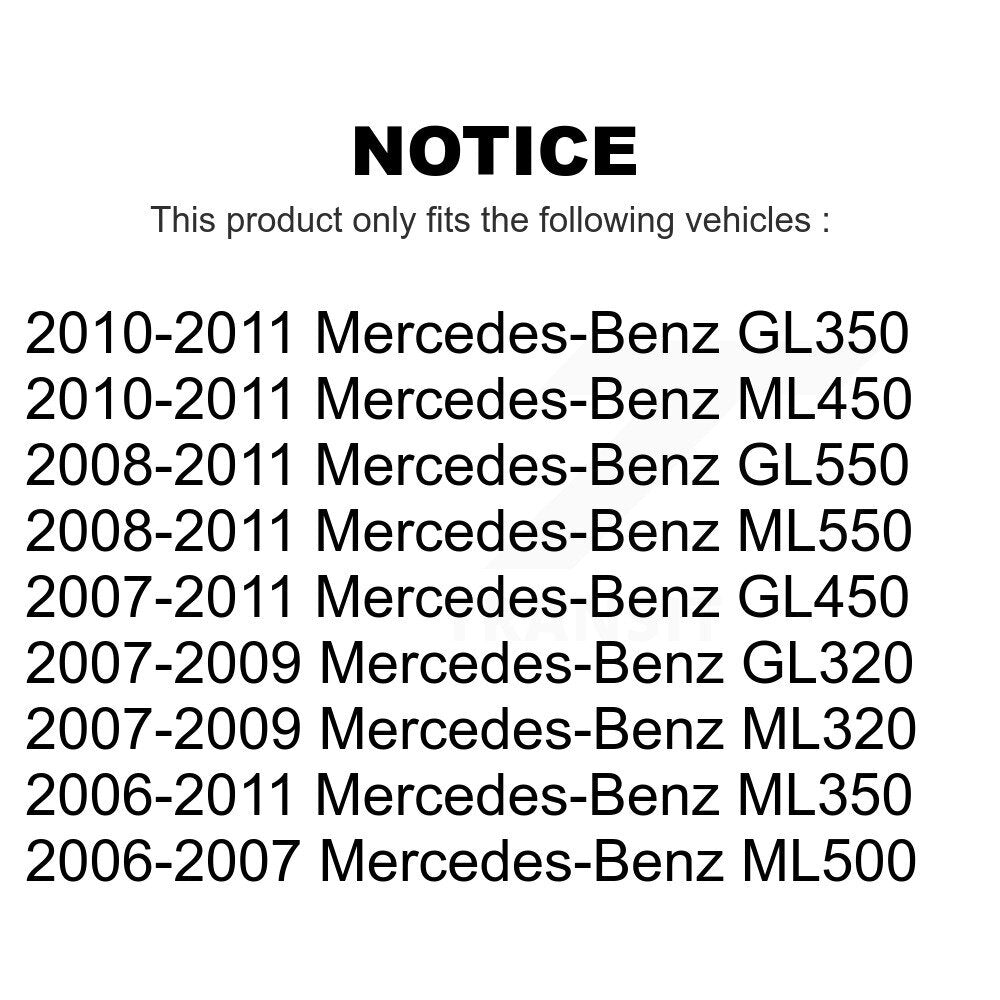 Front Suspension Control Arm And Ball Joint Assembly Kit For Mercedes-Benz ML350 GL450 GL550 ML500 ML320 ML550 GL320 GL350 ML450 KTR-101509