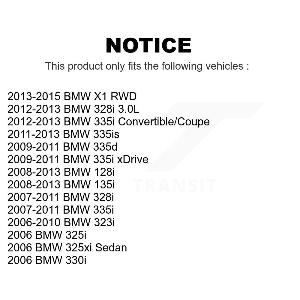 Front Suspension Control Arm And Ball Joint Assembly Kit For BMW 328i 335i X1 325i 128i 330i xDrive 135i 325xi 335d 335is 323i KTR-101554