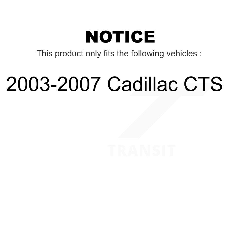 Front Suspension Ball Joints Kit For 2003-2007 Cadillac CTS KTR-101775
