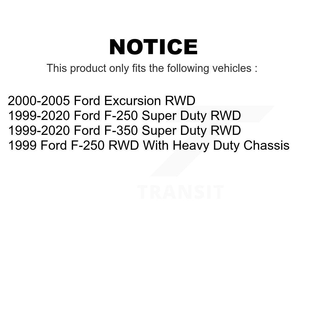 Front Suspension Ball Joints Kit For Ford F-250 Super Duty F-350 Excursion RWD KTR-101818