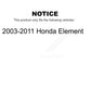 Front Steering Tie Rod End Kit For 2003-2011 Honda Element KTR-101907