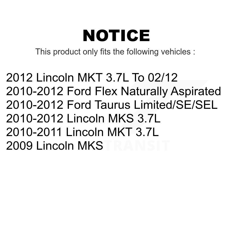 Front Steering Tie Rod End Kit For Ford Taurus Flex Lincoln MKS MKT KTR-101944