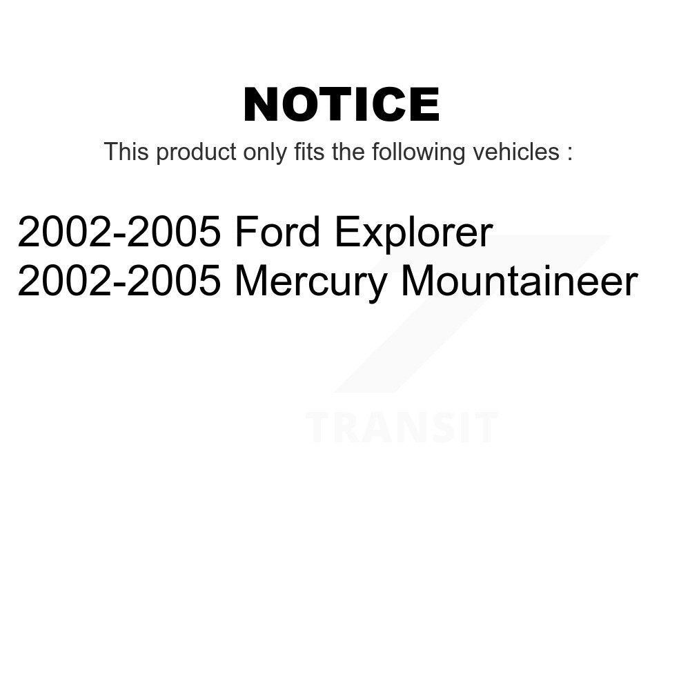 Front Rear Suspension Stabilizer Bar Link Kit For 2002-2005 Ford Explorer Mercury Mountaineer KTR-102011
