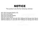 Front Rear Suspension Stabilizer Bar Link Kit For Hyundai Elantra Kia Optima Rondo KTR-102032