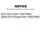 Front Rear Suspension Stabilizer Bar Link Kit For Ram 1500 Dodge RWD KTR-102052