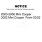 Front Rear Suspension Stabilizer Bar Link Kit For Mini Cooper KTR-102107