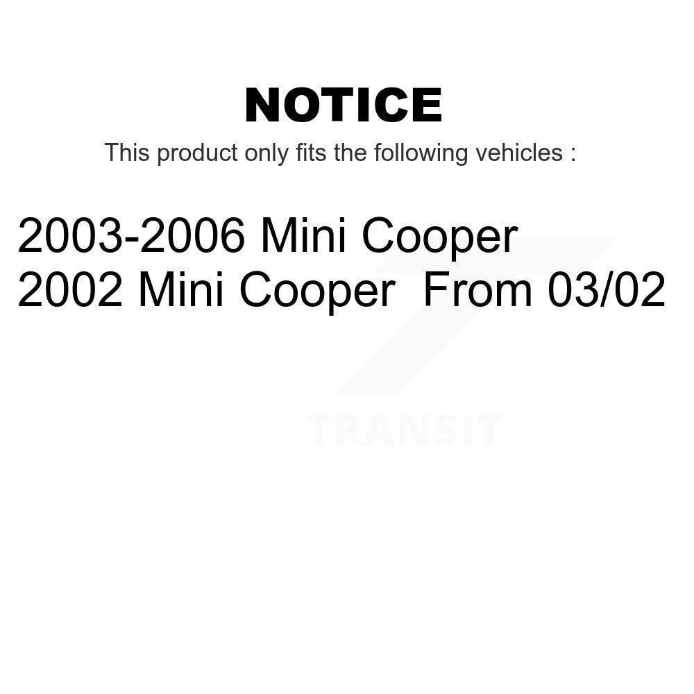 Front Rear Suspension Stabilizer Bar Link Kit For Mini Cooper KTR-102107