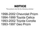 Front Rear Suspension Stabilizer Bar Link Kit For Toyota Corolla Prizm Chevrolet Geo Celica KTR-102136