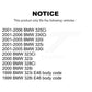 Front Rear Suspension Stabilizer Bar Link Kit For BMW 325i 325Ci 330Ci 330i 323i 328i 323Ci 328Ci 320i KTR-102146